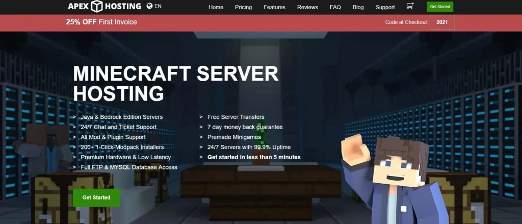 2. Apex Hosting