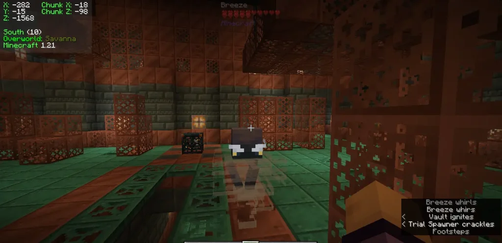 survival mode in minecraft 
