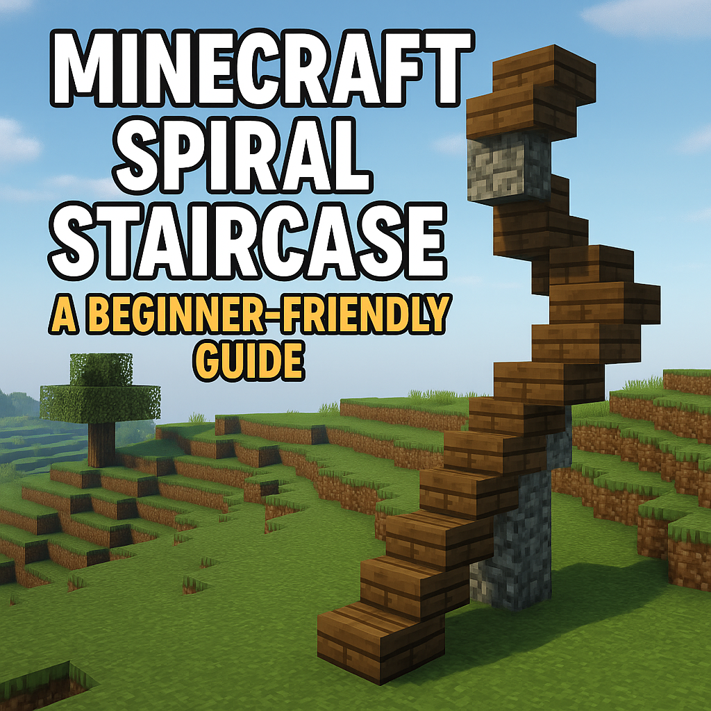 Minecraft Spiral Staircase